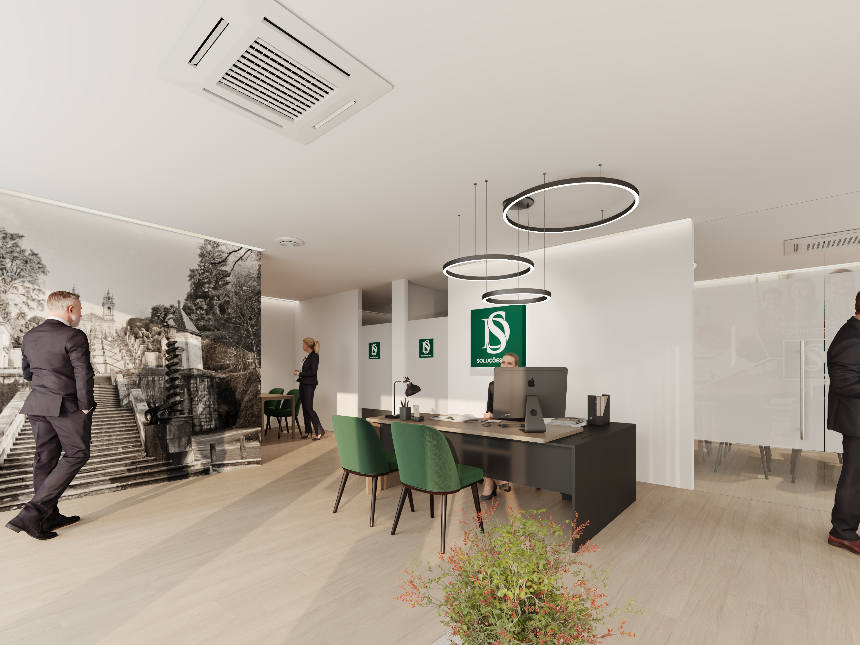 Imagem ilustrativa de um escritório Decisões e Soluções